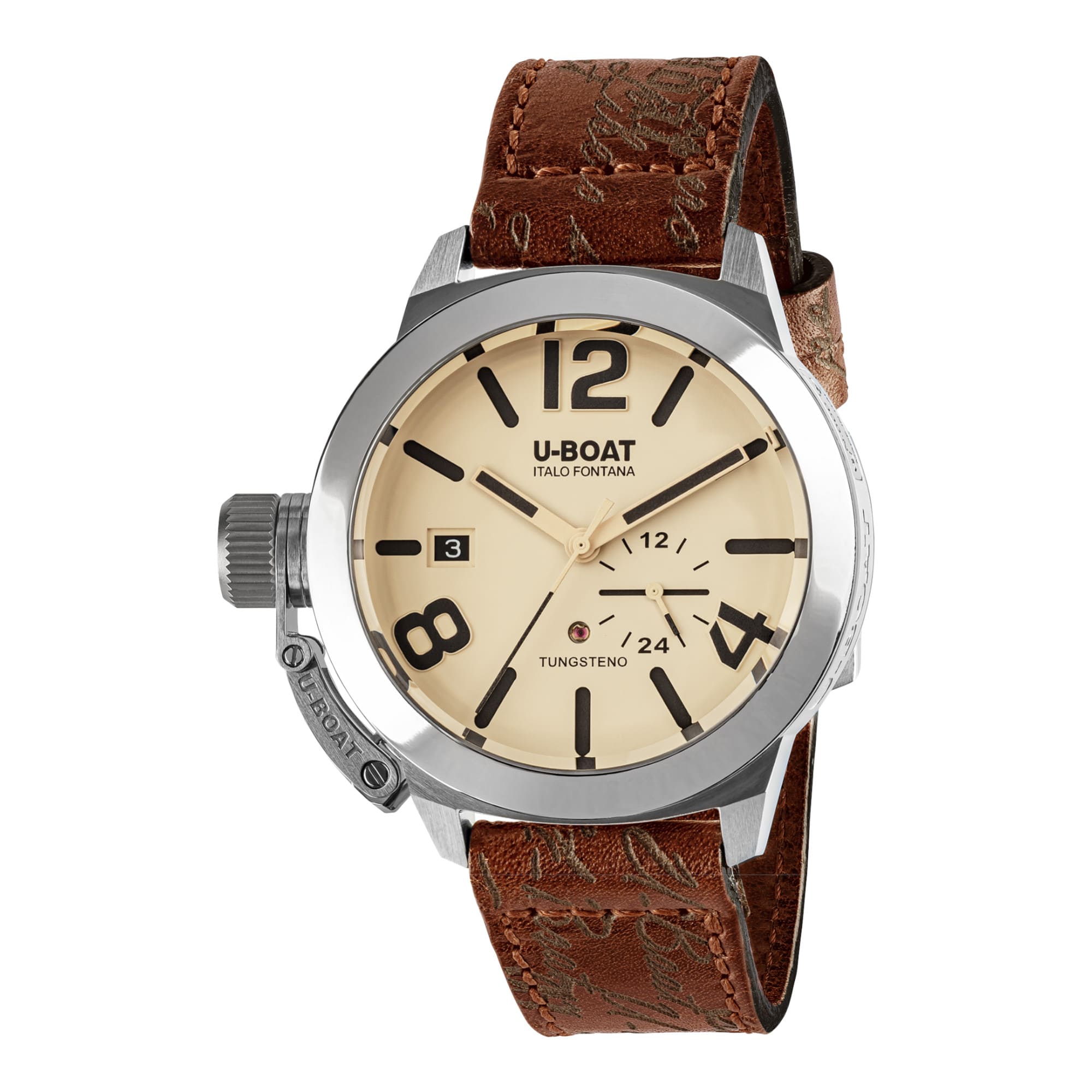 U-BOAT Classico Tungsteno Beige- 42 mm - Automatique - 8892