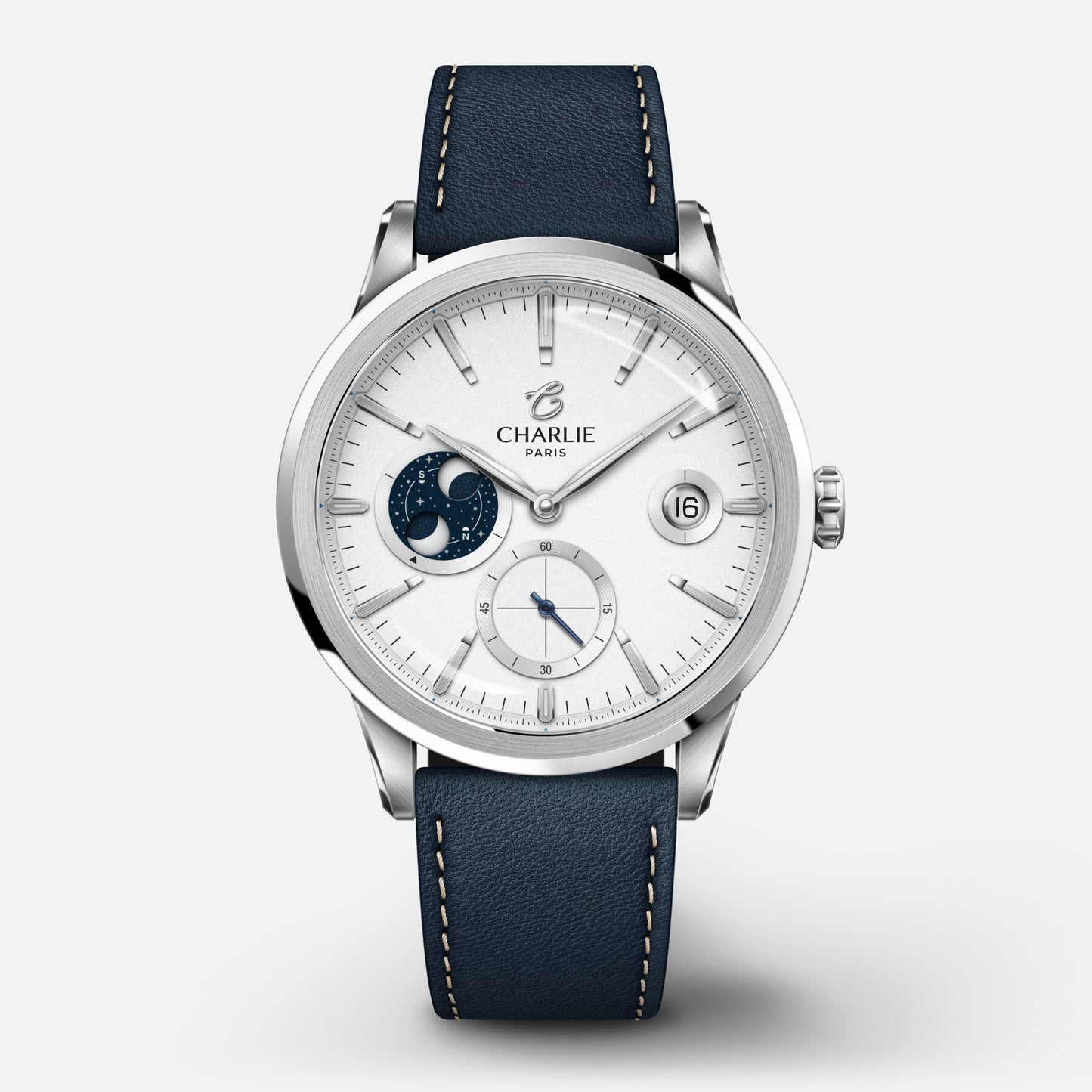 ALLIANCE - Phase de lune - Blanc