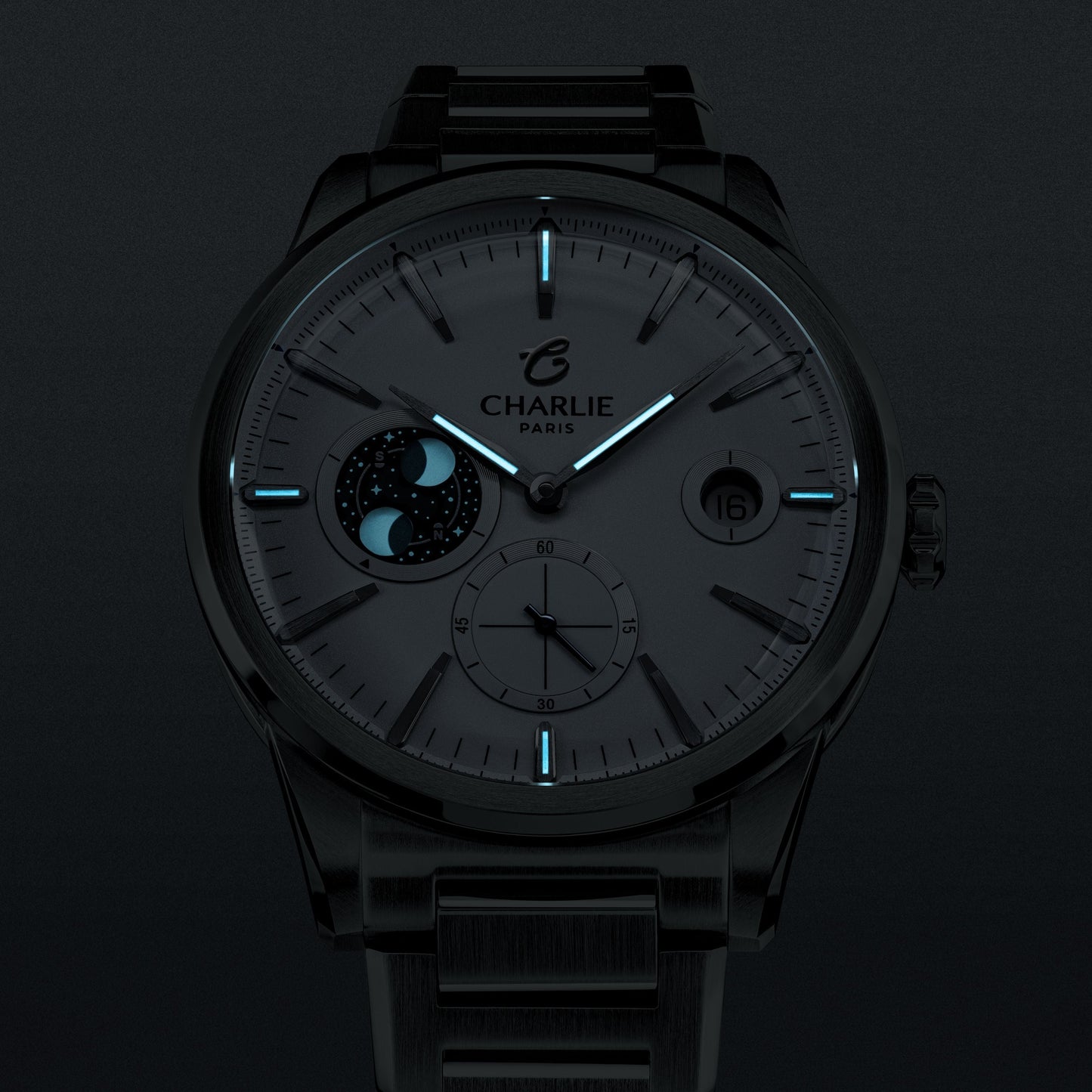 ALLIANCE - Phase de lune - Blanc