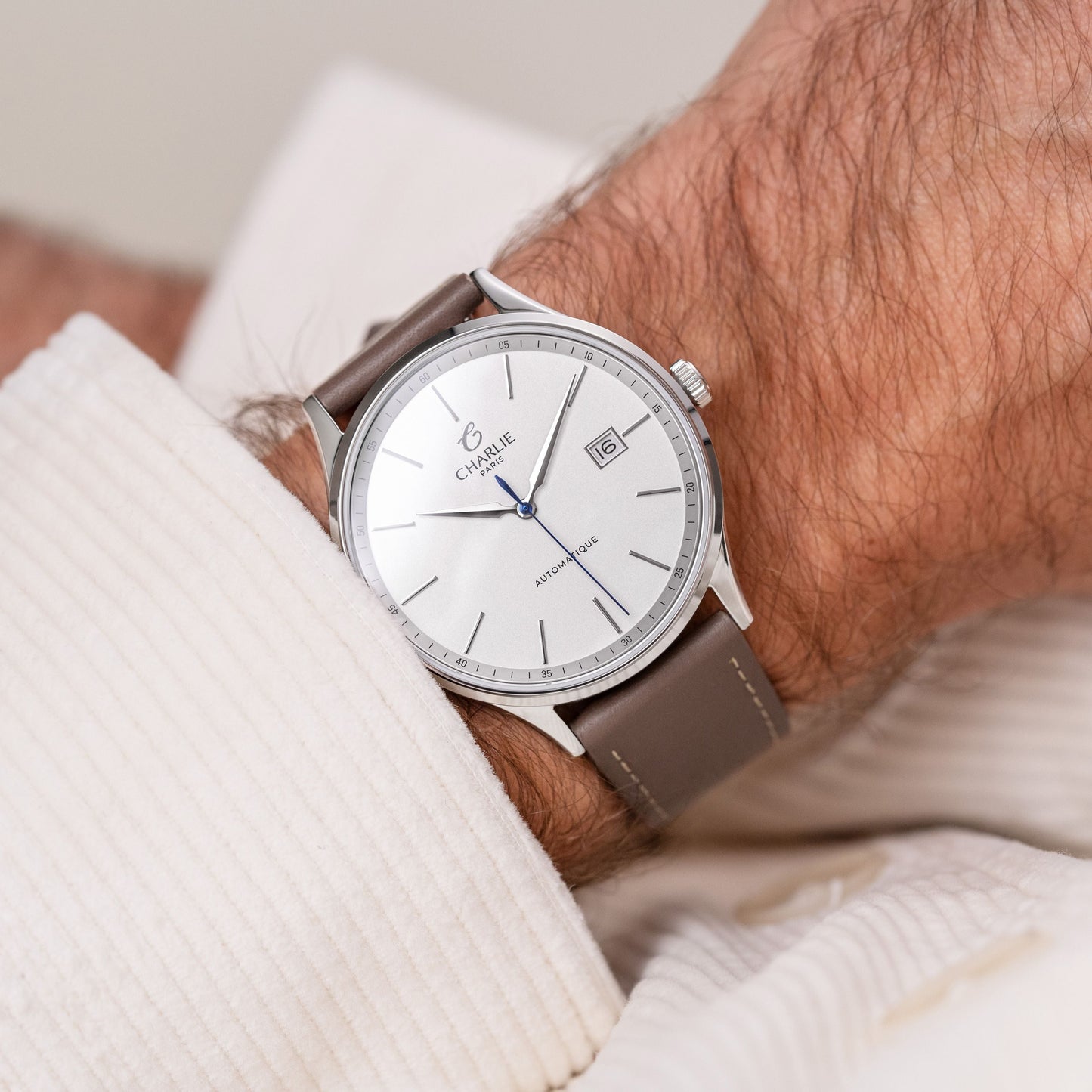 INITIAL - Slim - Blanc