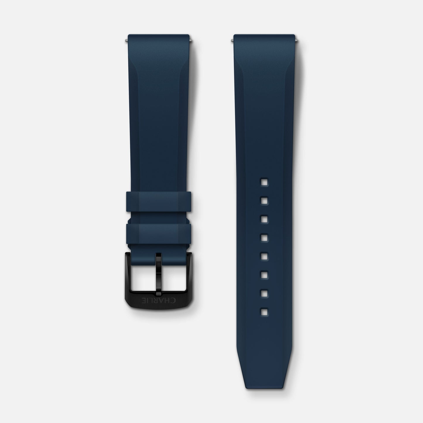 Bracelet caoutchouc bleu NBR 20mm