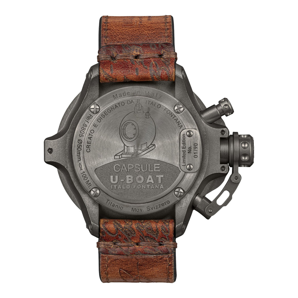 U-BOAT Capsule Titanium BK BE - 50mm - Automatique - 8805