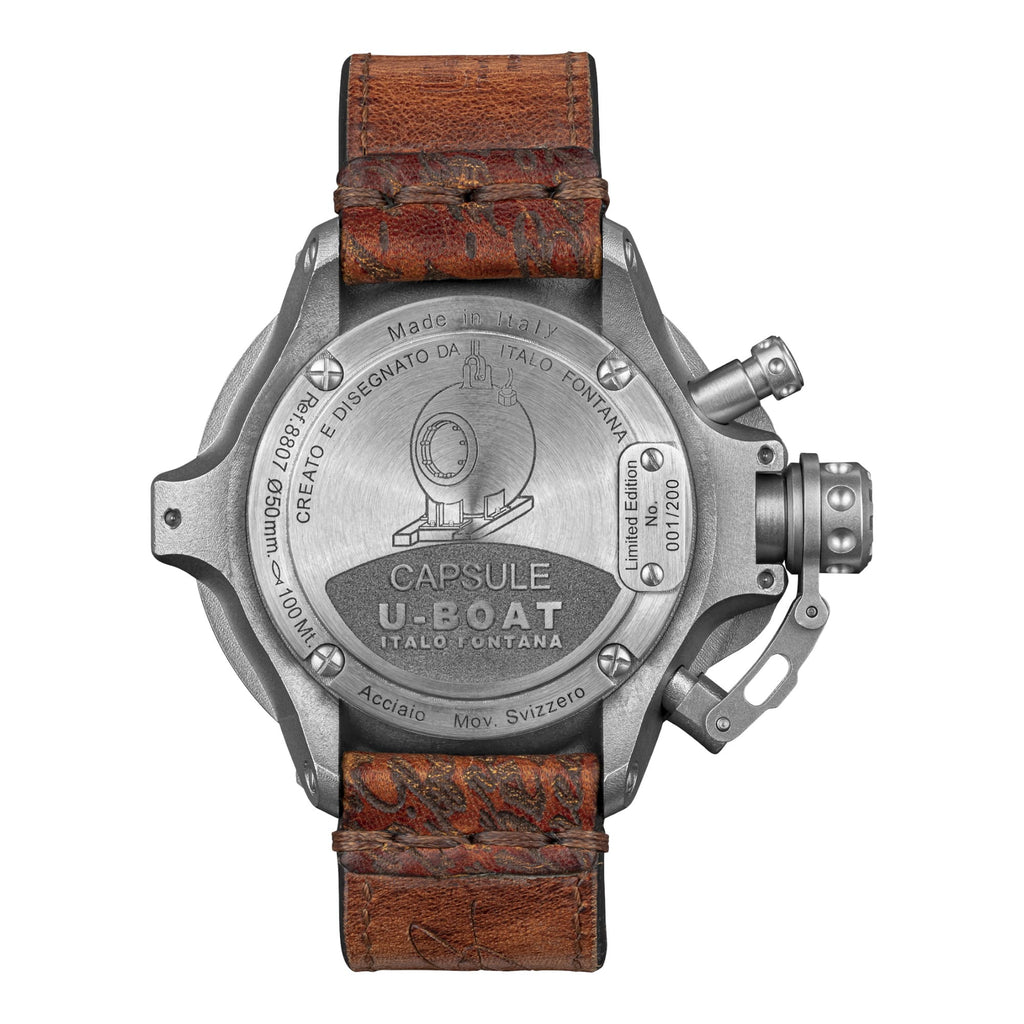 U-BOAT Capsule SS BK BE - 50mm - Automatique - 8807