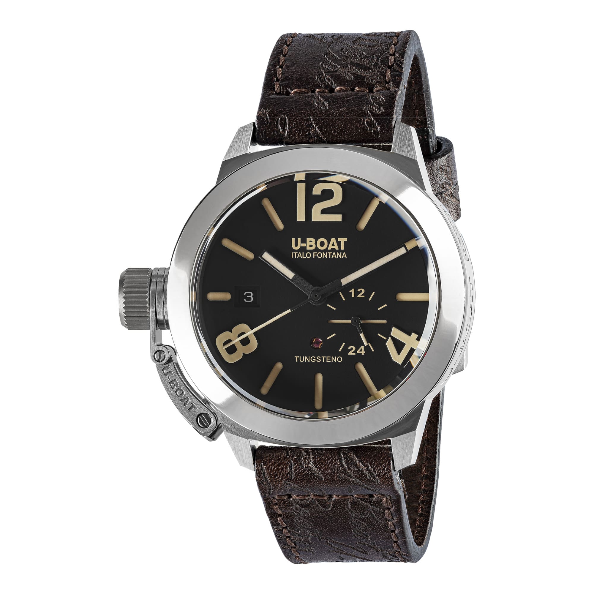 U-BOAT  Classico Tungsteno Noir - 42mm - Automatique - 8893