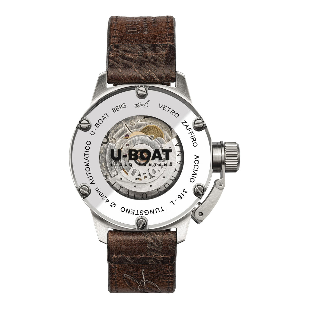 U-BOAT  Classico Tungsteno Noir - 42mm - Automatique - 8893
