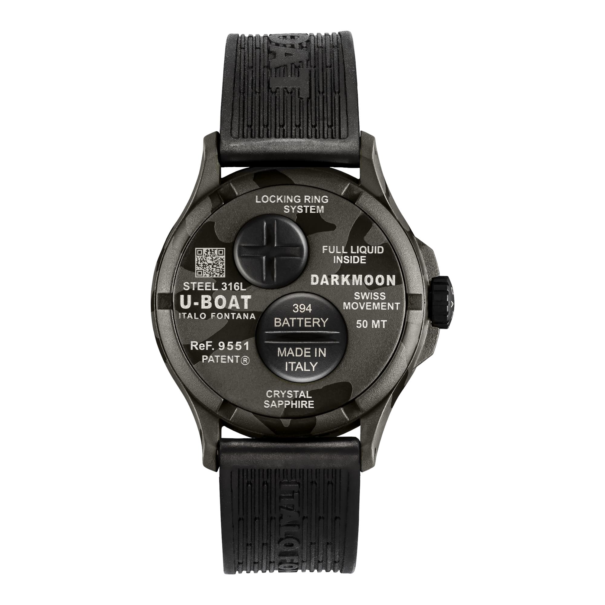 U-BOAT  Darkmoon - 40mm - Quartz - 9551