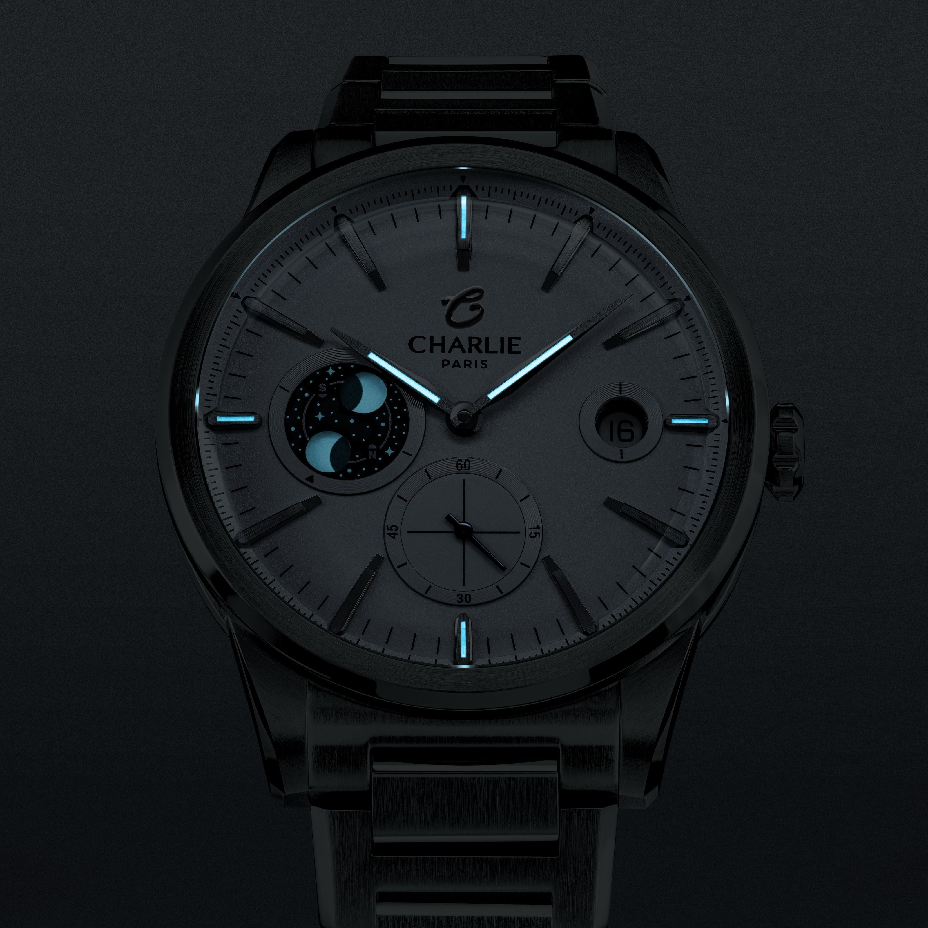 ALLIANCE - Phase de lune - Blanc