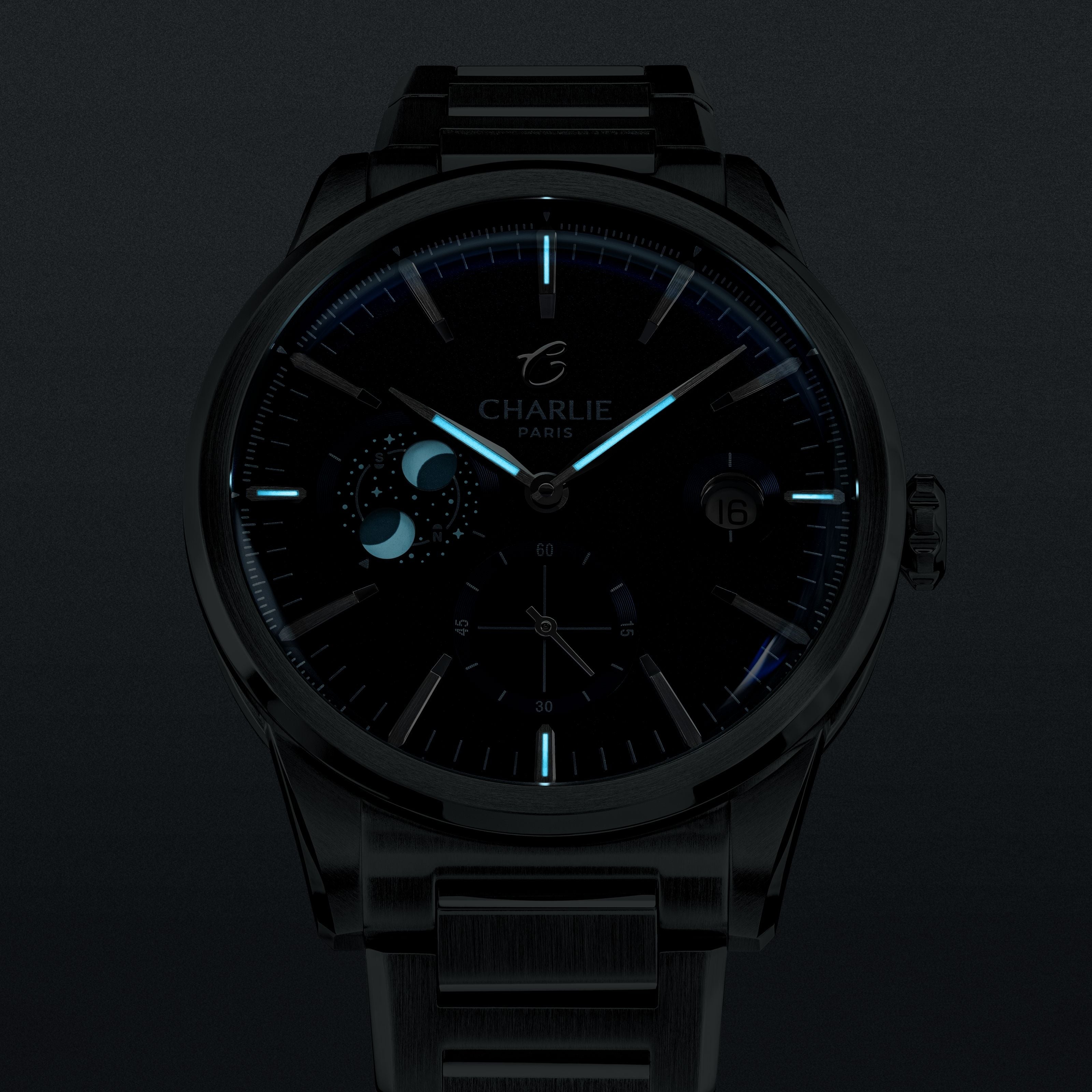 ALLIANCE - Phase de lune - Bleu