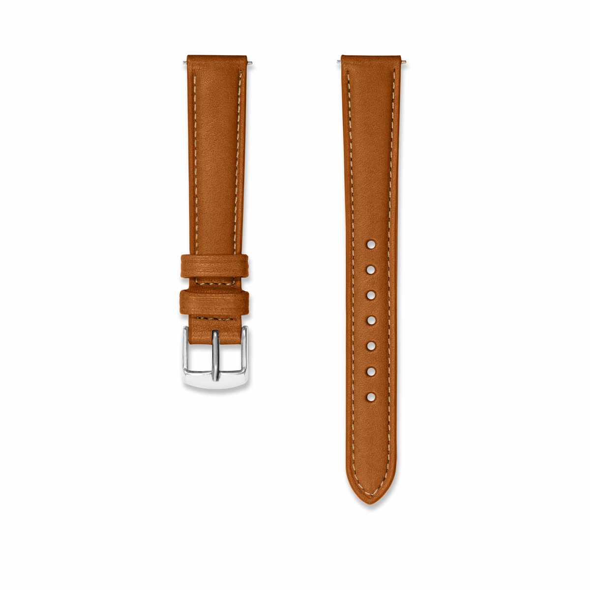 Bracelet cuir Marron 14mm