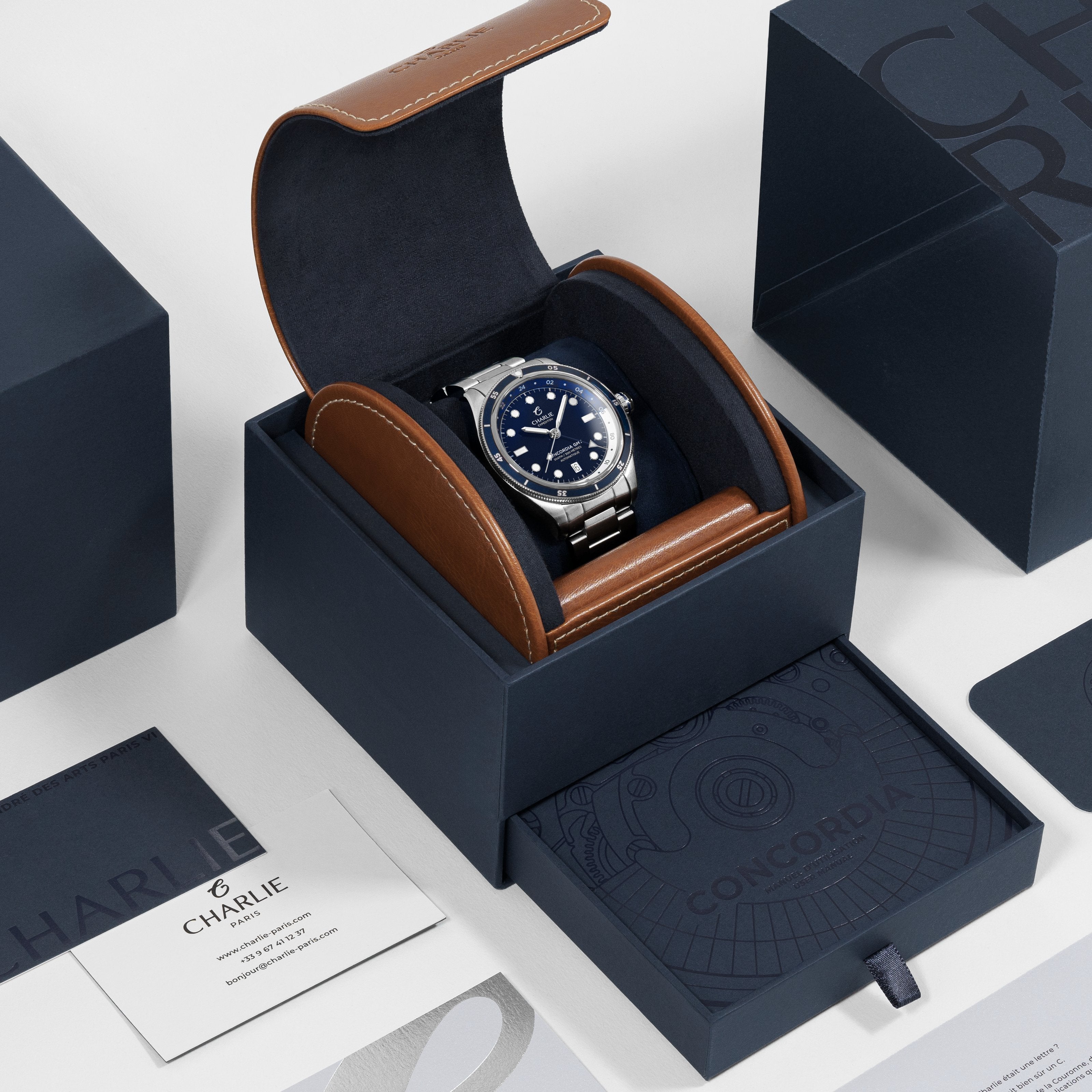 CONCORDIA - GMT - Bleu Antarctique