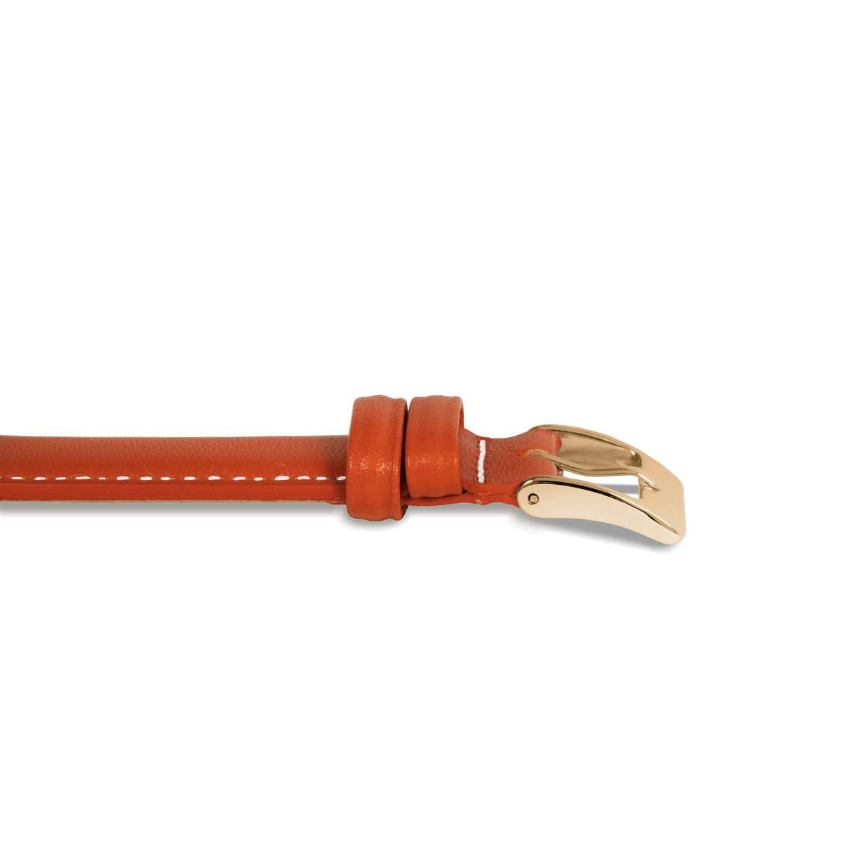Bracelet cuir terracotta 14mm