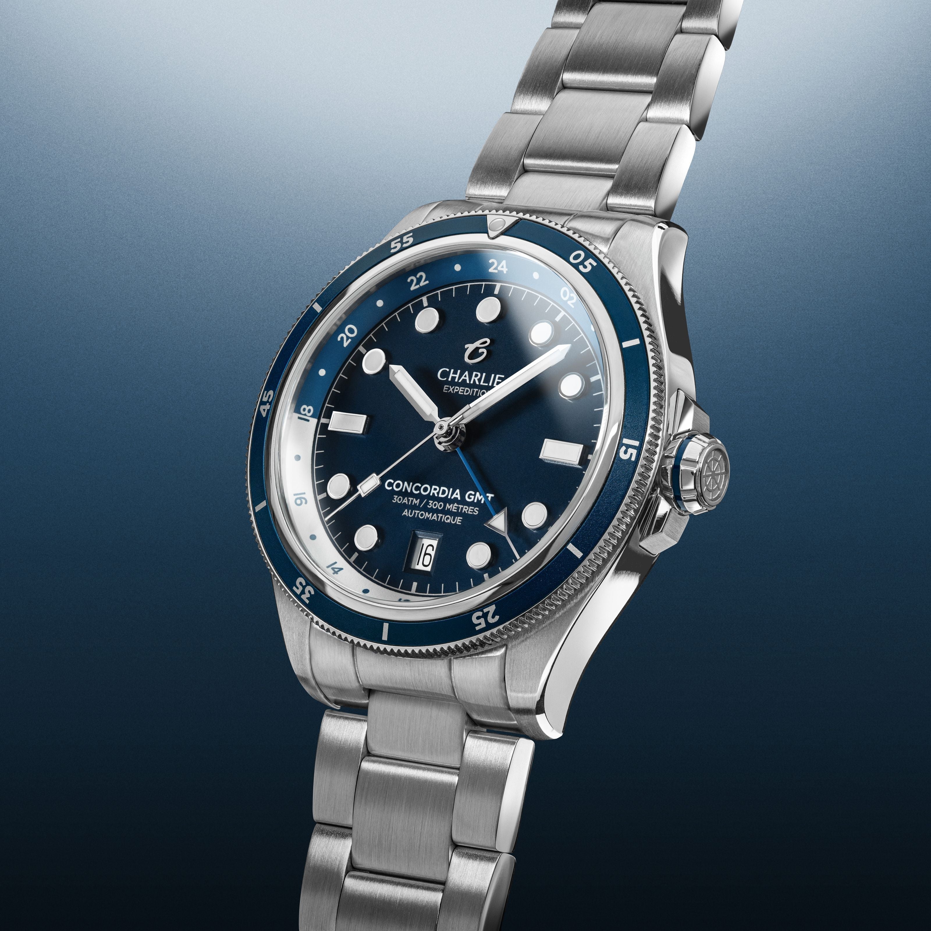 CONCORDIA - GMT - Bleu Antarctique