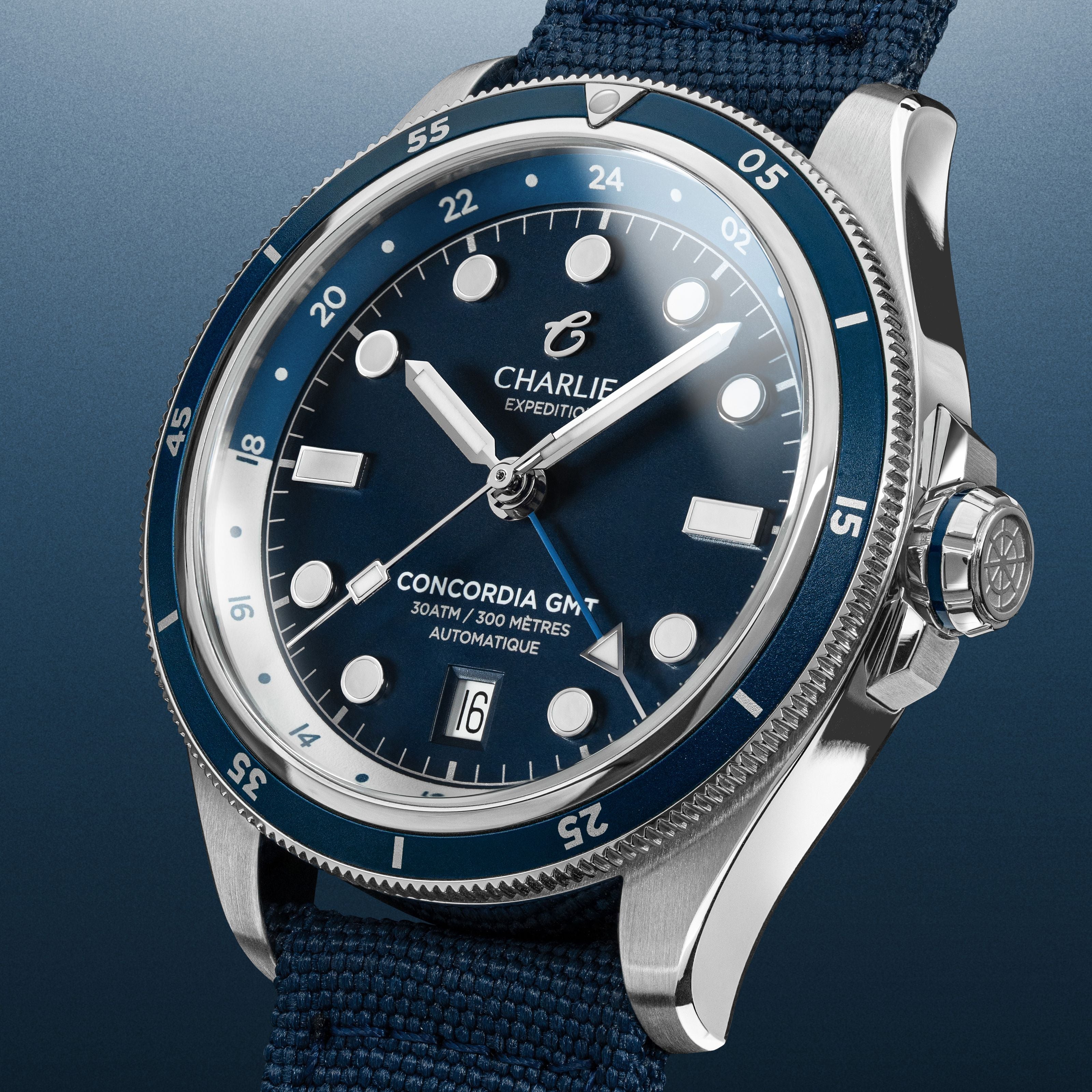 CONCORDIA - GMT - Bleu Antarctique