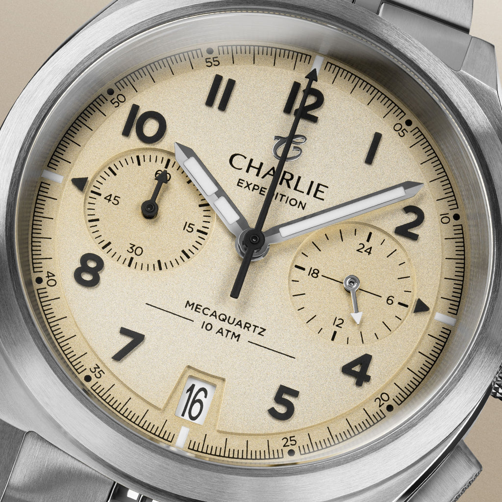 GR - Chronographe - Beige