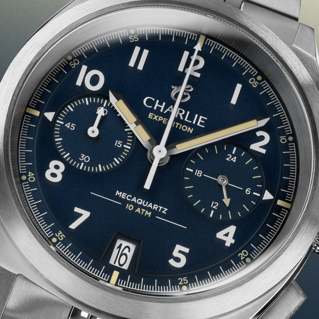 GR - Chronographe - Bleu