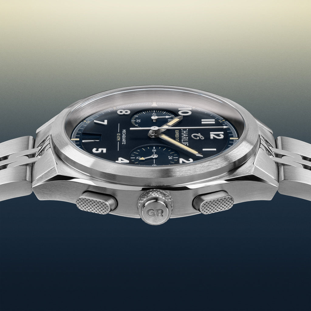 GR - Chronographe - Bleu