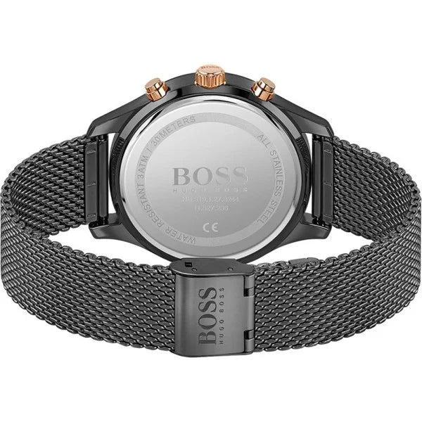 Montre Boss Associate en Acier Noir