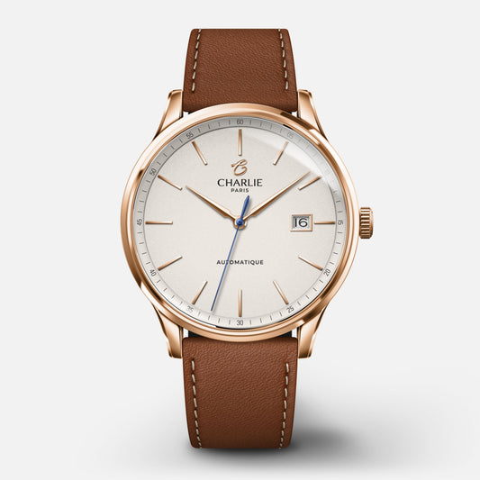 INITIAL - Slim - Doré rose