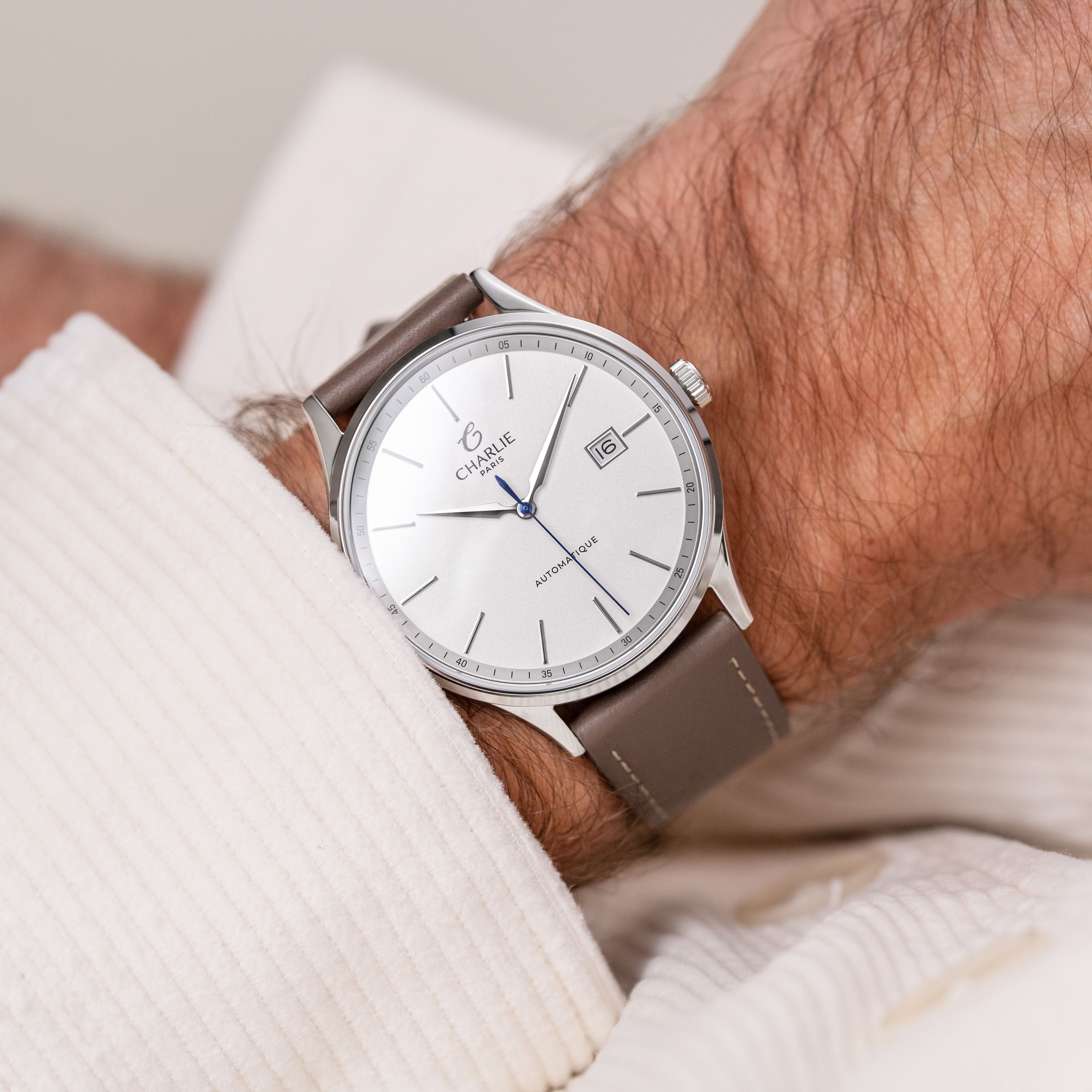 INITIAL - Slim - Blanc