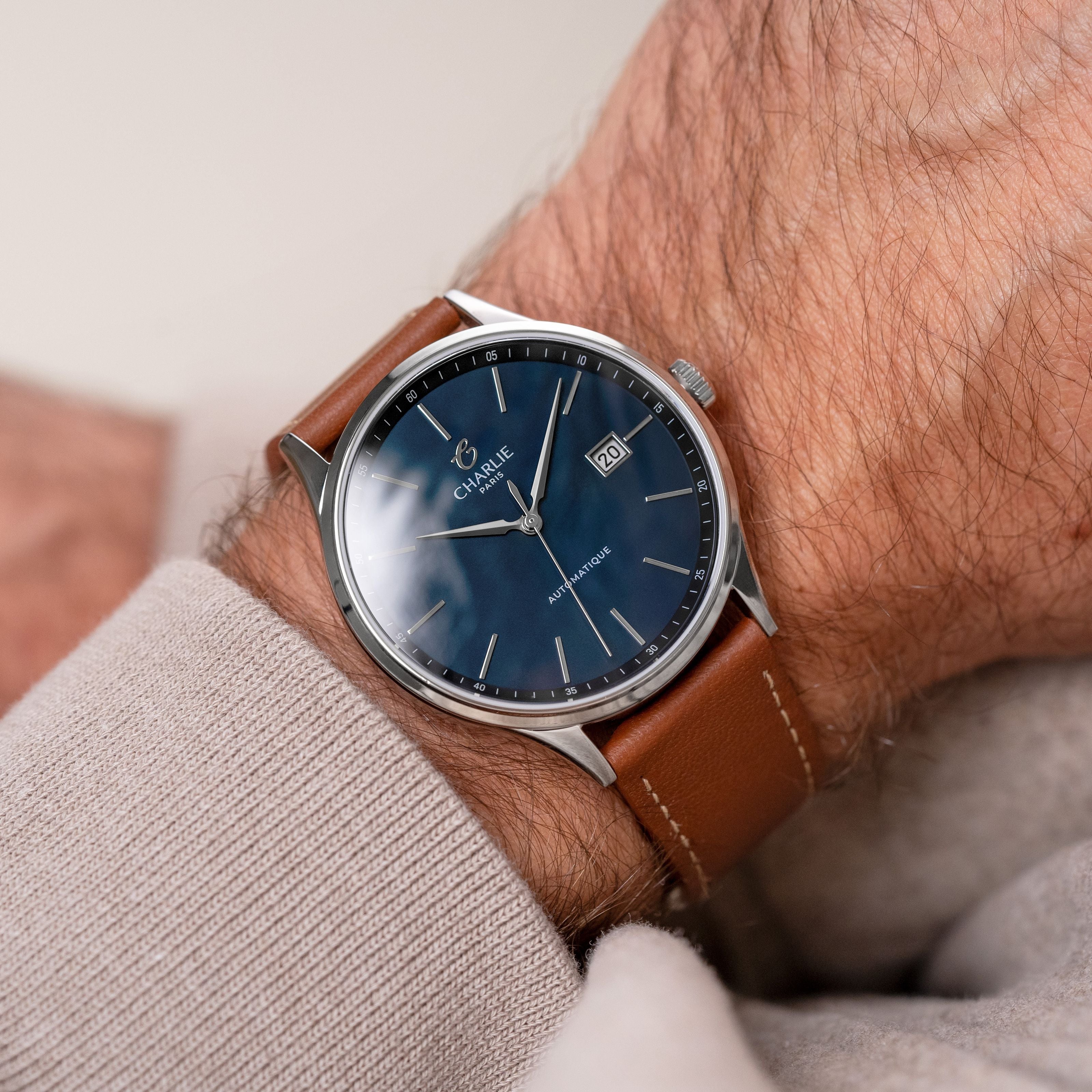 INITIAL - Slim - Bleu
