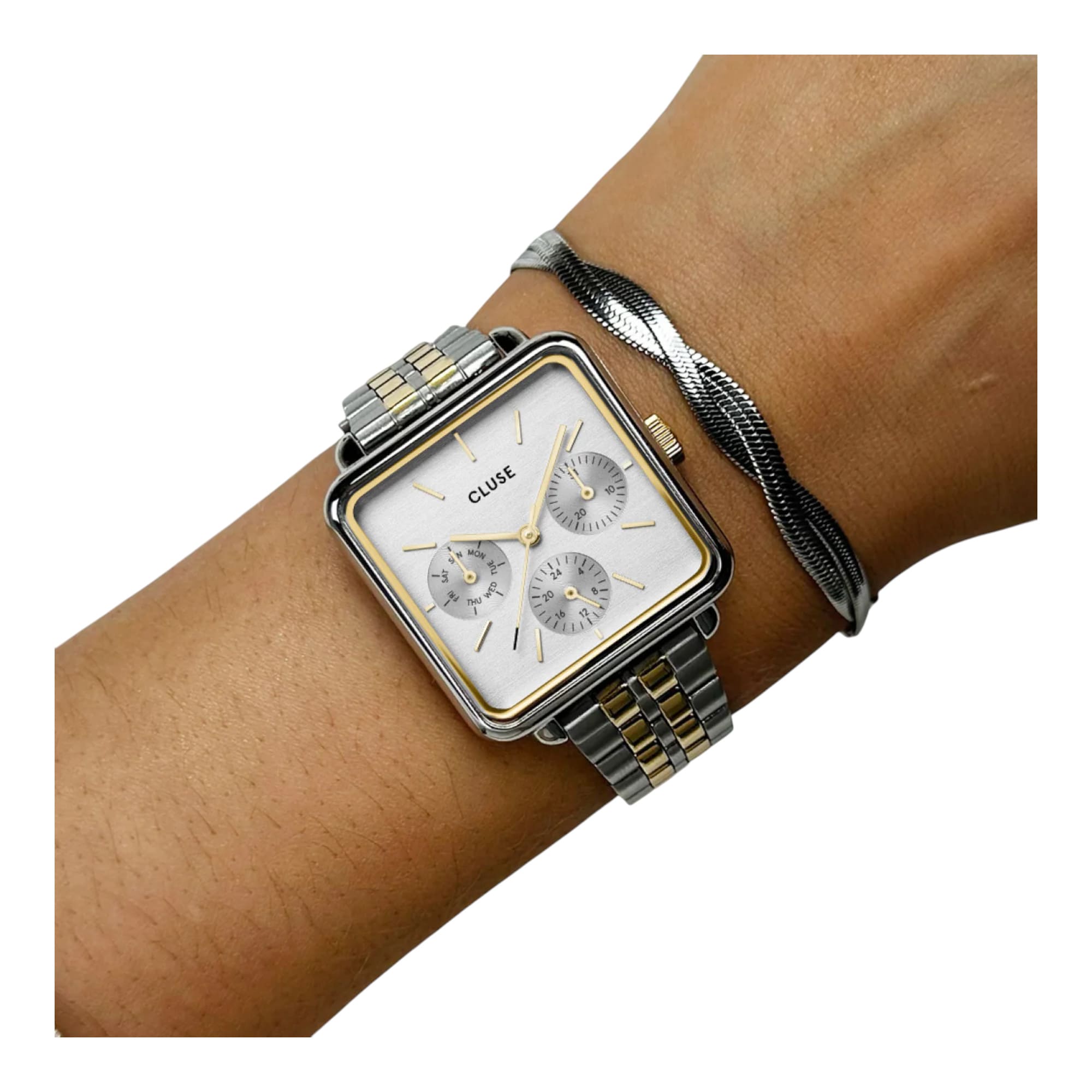 Cluse - La Tétragone Multifunction - 30 mm - CW13803