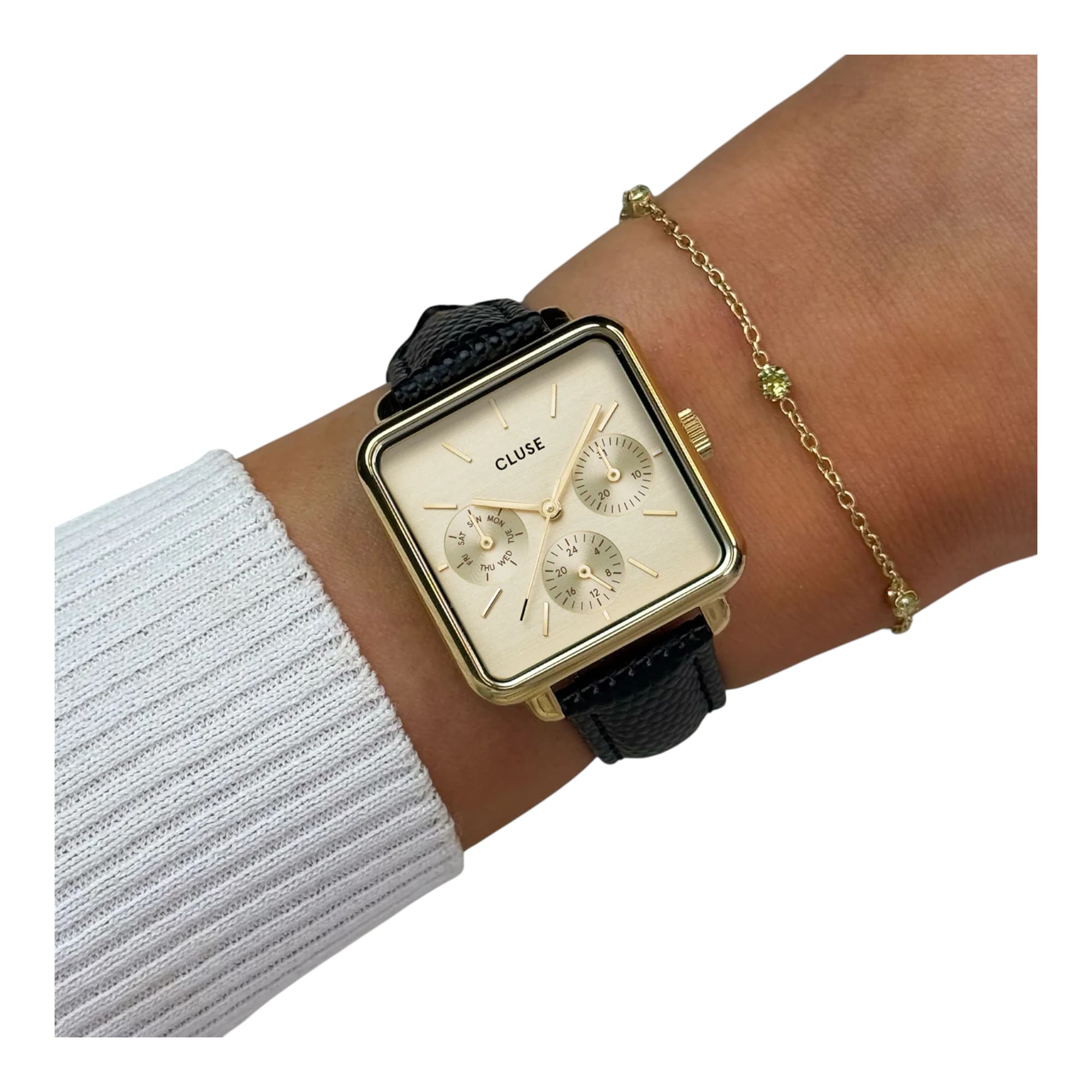 Cluse - La Tétragone Multifunction - 30 mm - CW13806