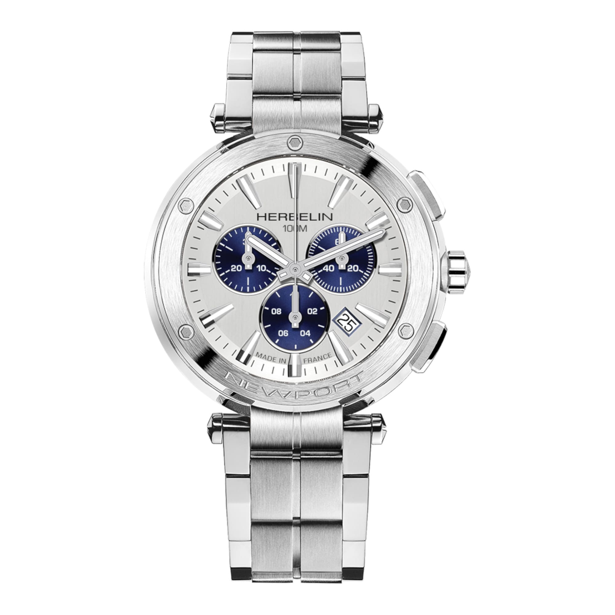 Newport Chronographe Quartz - 43 mm - 37688B42