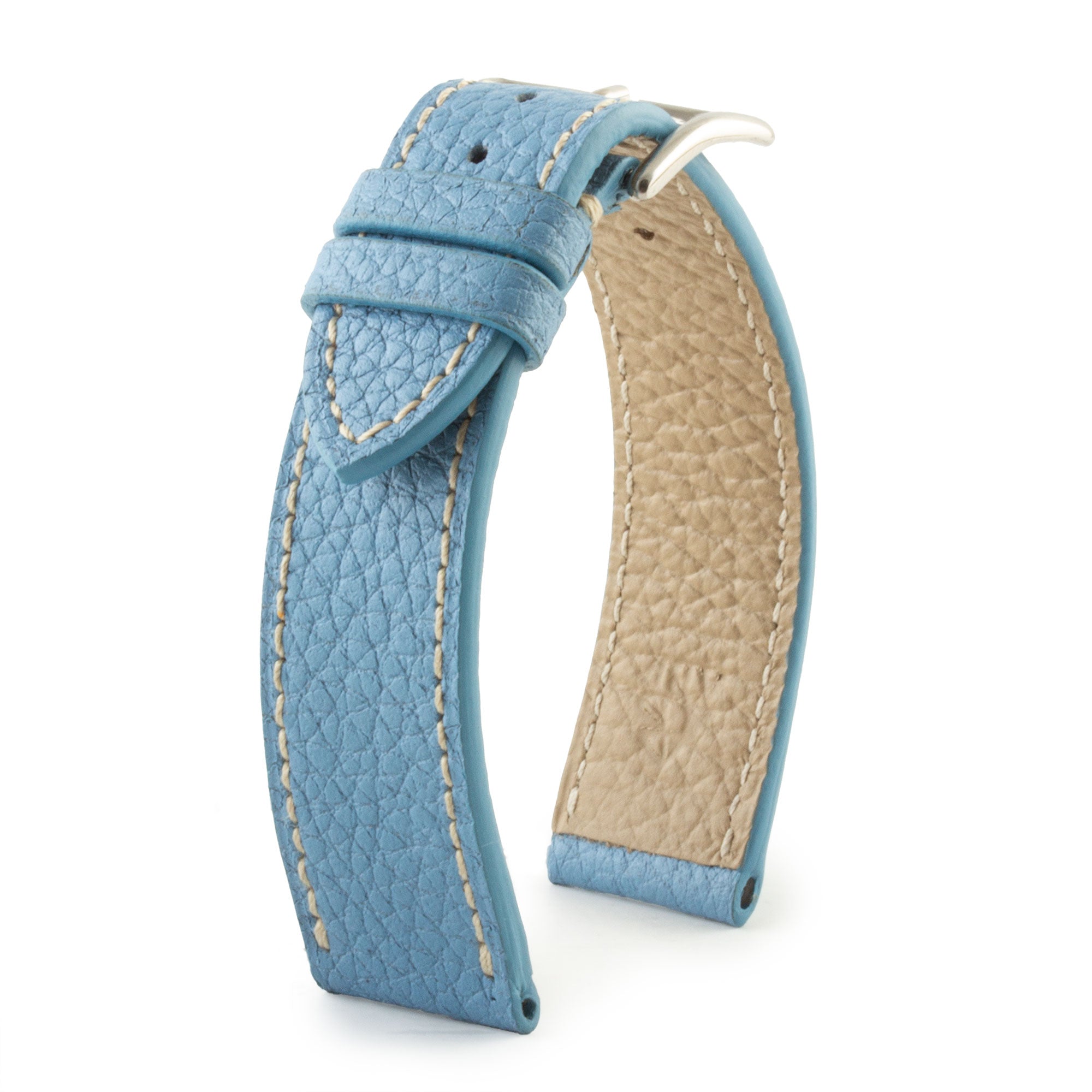 Hermès Cape Cod/Heure H - Bracelet montre en cuir - Buffle (bleu, camel, taupe, orange, beige)
