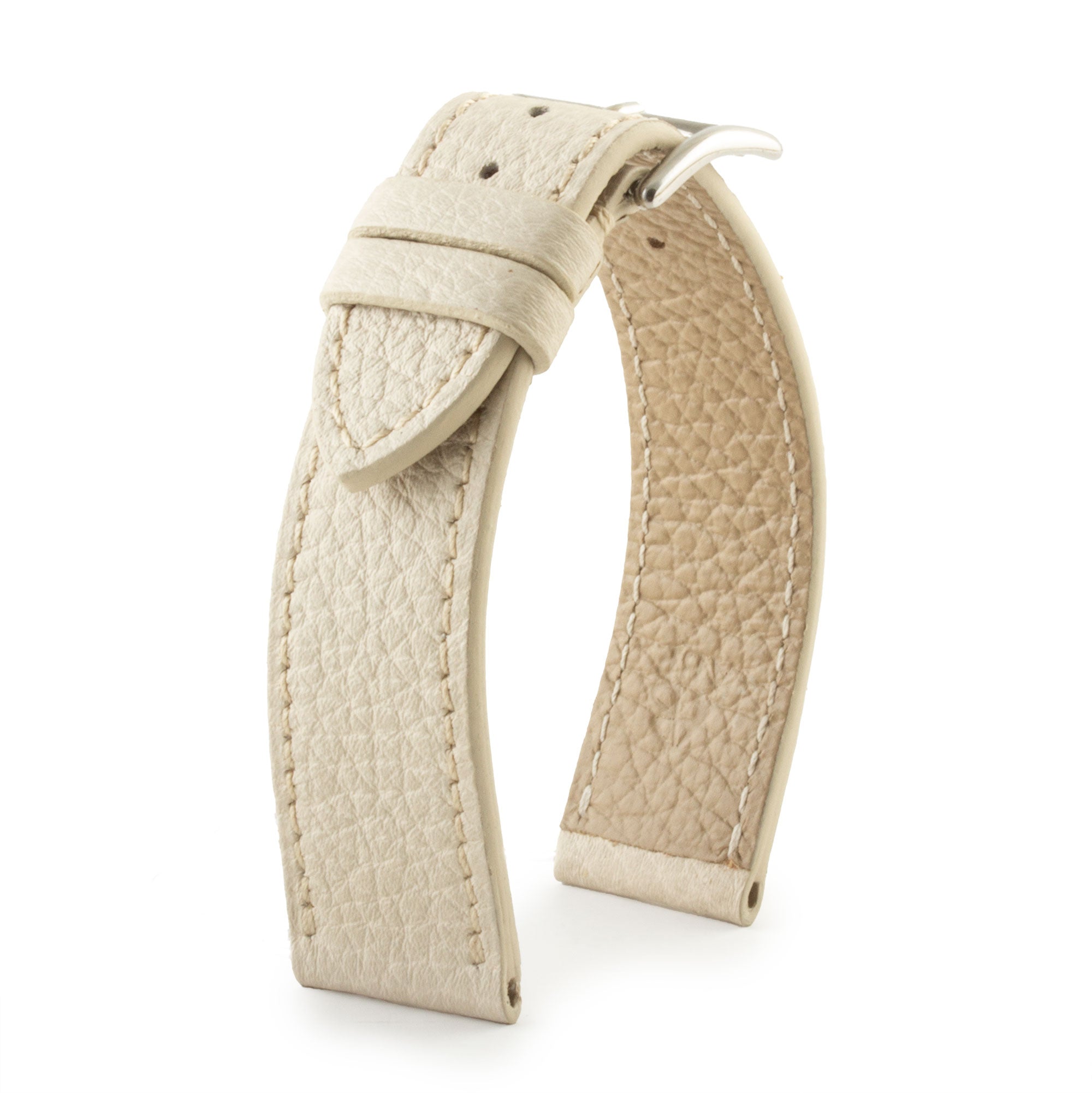Hermès Cape Cod/Heure H - Bracelet montre en cuir - Buffle (bleu, camel, taupe, orange, beige)