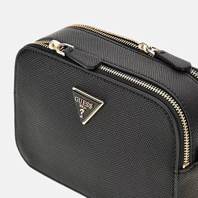 Mini Sac Bandoulière GUESS Femme Noelle Saffiano HWZG7879140BLA