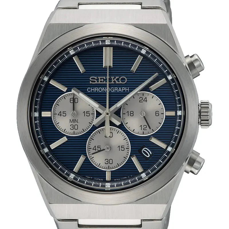 Montre SEIKO Homme Classique Chronographe en Acier SSB453P1