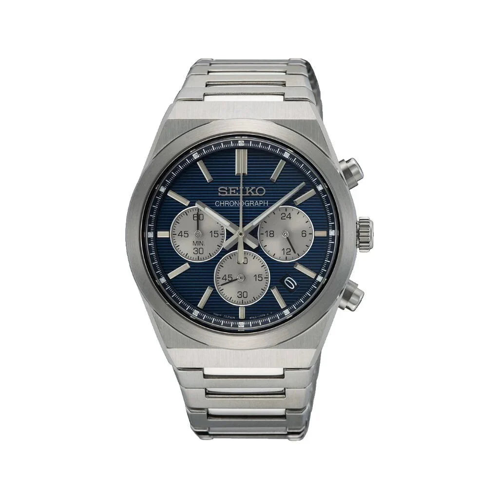 Montre SEIKO Homme Classique Chronographe en Acier SSB453P1